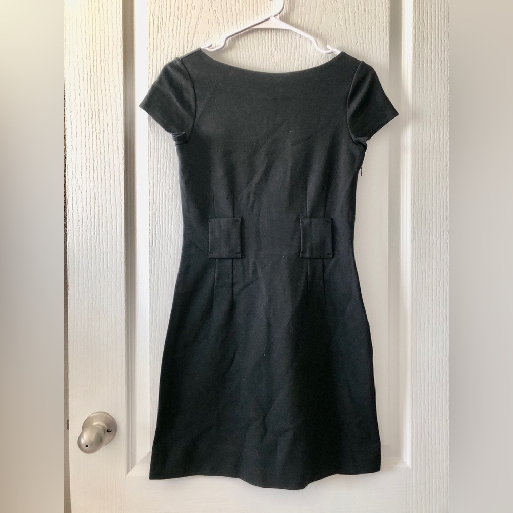 Theory Black Mini Dress